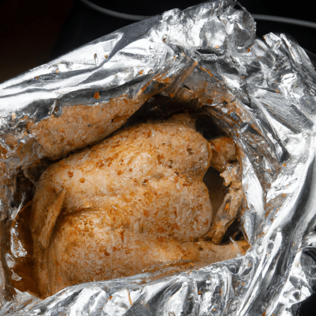 Can I Wrap Chicken In Foil In Air Fryer?